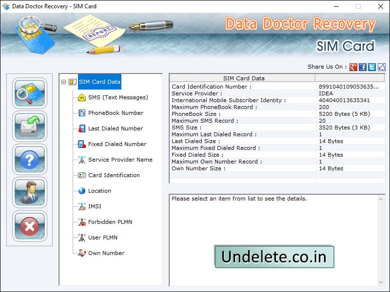 USB Sim Card Manager screen shot