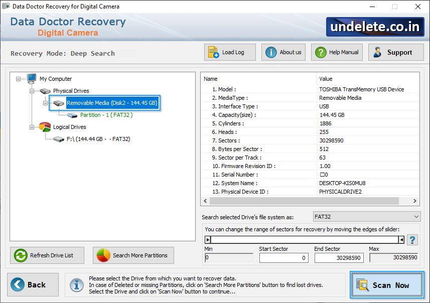 Digital Camera Data Recovery