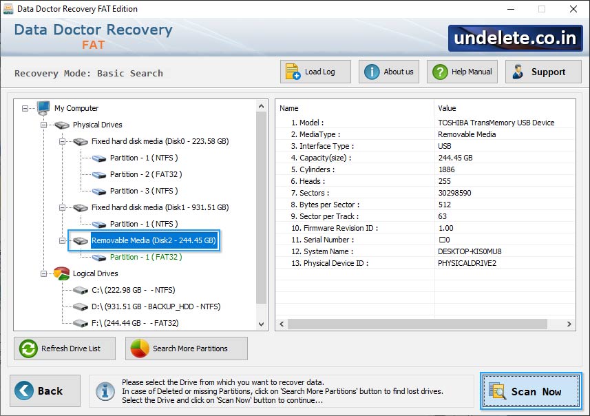 FAT Data Recovery Software