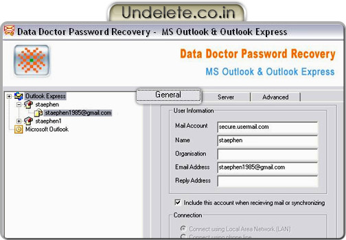 Outlook Express Password 