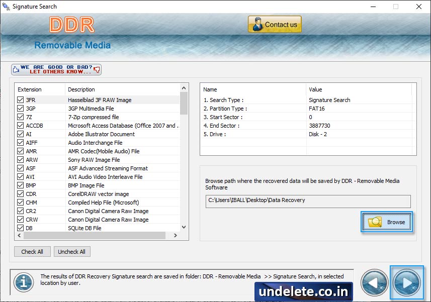 Removable Media Files 