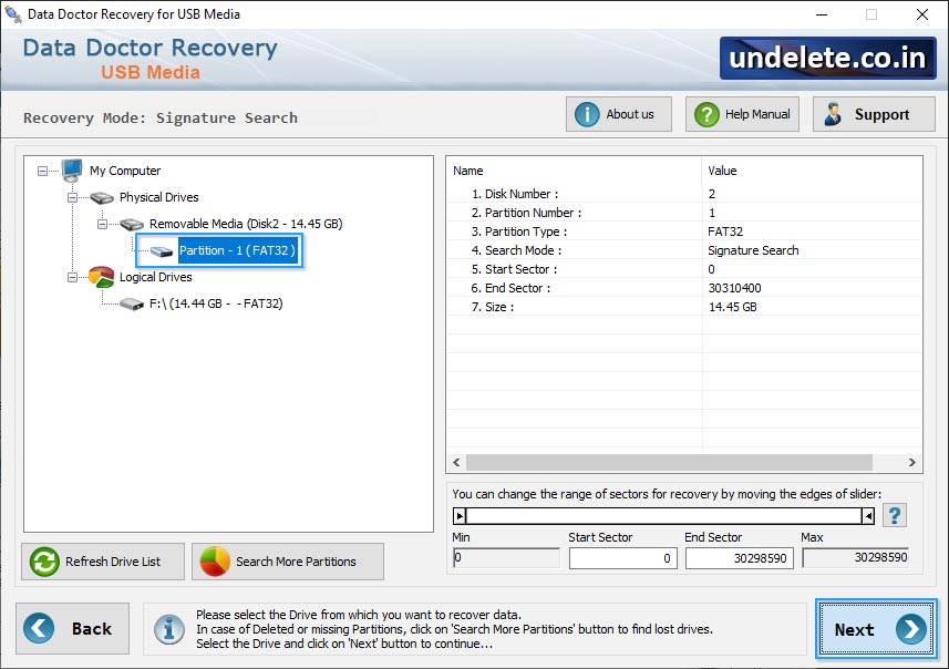  USB Digital Media Data Recovery 