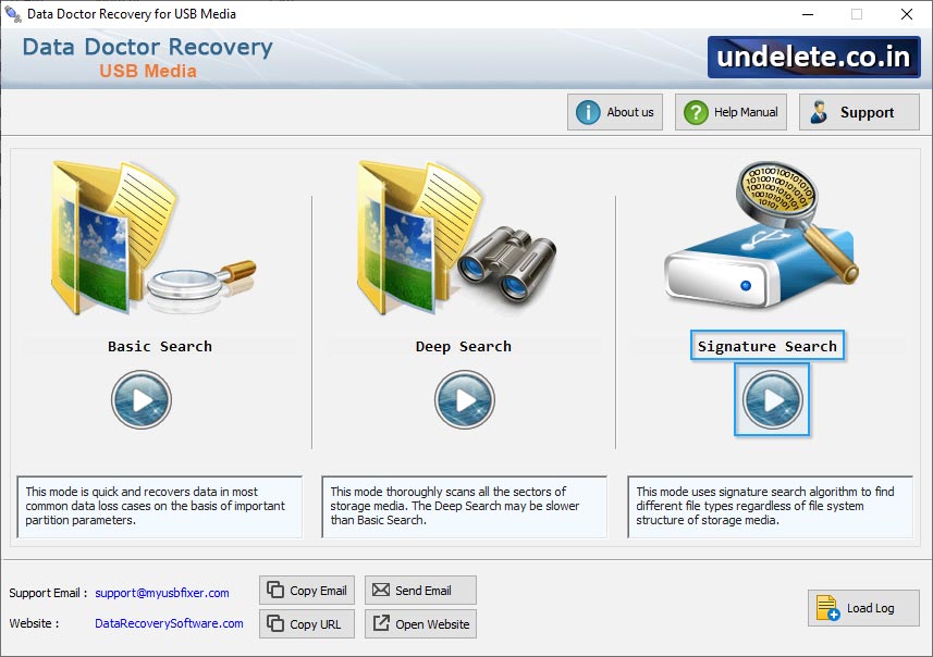 USB Digital Media Data Recovery
