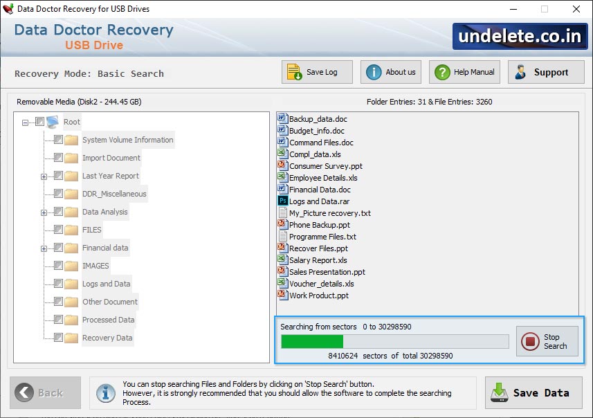 USB Drive Data Recovery 