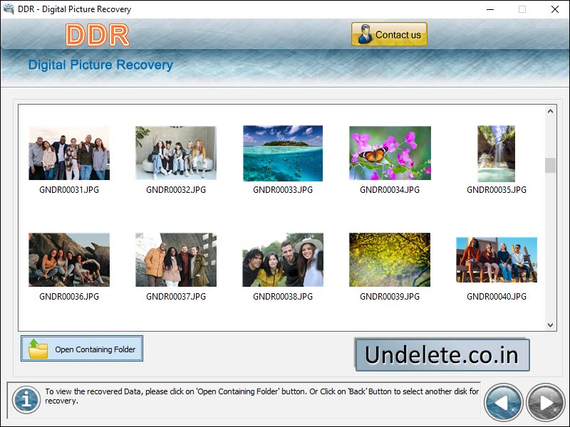 Screenshot of Undelete Pictures 6.4.2.3